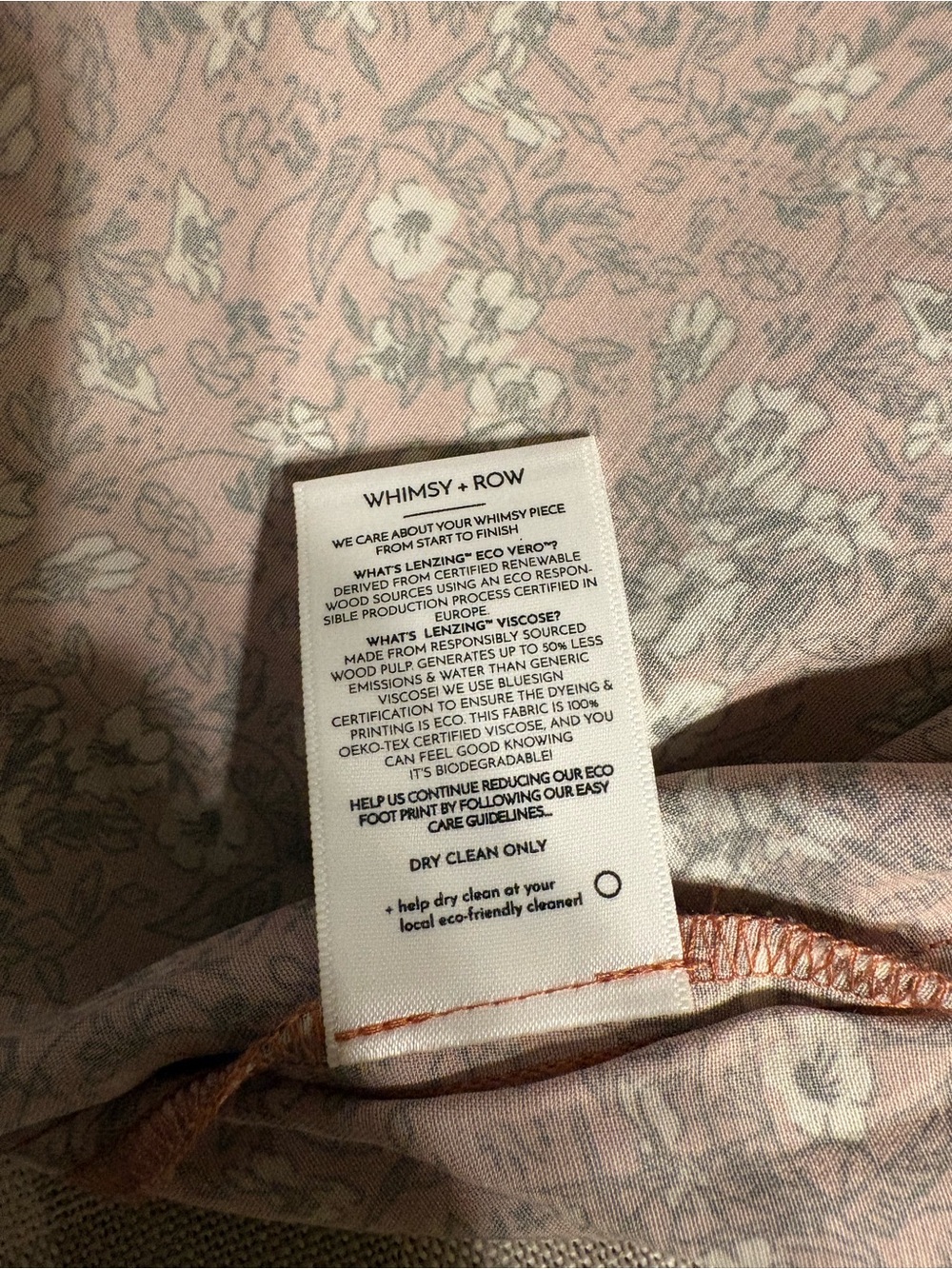 NEW Whimsy + Row Terracotta Ditsy Floral A-Line Mini Noel Skirt - Picture 12 of 12